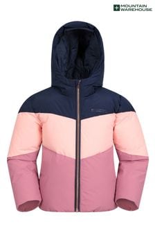 Розовый - Детская дутая куртка-пилот Mountain Warehouse (N65194) | €29