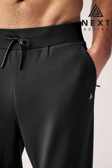 Black Active Textured Joggers (N65361) | CHF 48