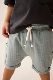 Mineralno - Lahke teksturirane kratke hlače iz džersija (3 mesecev–7 let) (N65415) | €7 - €10