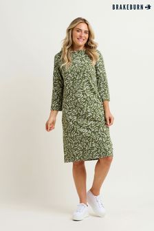Brakeburn Natural Orchard Leaf Dress (N65529) | LEI 298