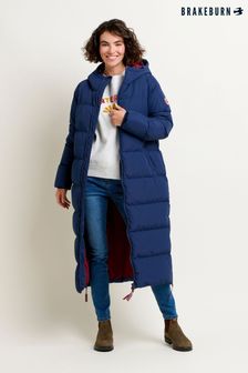 Brakeburn Blue Longline Puffer Coats (N65599) | €89