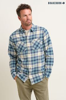 Brakeburn Blue Check Shirt (N65668) | $116