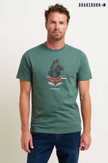 Brakeburn Green Kayak Bear T-Shirt (N65716) | SGD 53