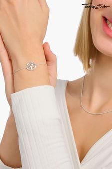 Thomas Sabo White 925 Zirconia Adjustable Tree-of-love Bracelet (N65770) | €101