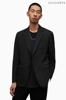 AllSaints Black Tallis Blazer (N65834) | 1,480 QAR