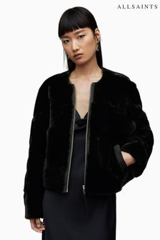 AllSaints Black Hania Jacket (N65852) | OMR413