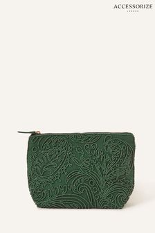 Accessorize Green Large Beaded Pouch (N66020) | €28