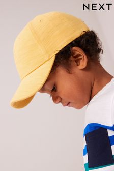 黃色 - 平织棒球帽 (3個月至10歲) (N66045) | NT$270 - NT$360