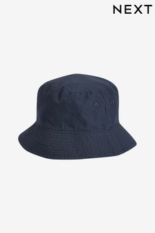 Navy Blue Canvas Bucket Hat (3mths-16yrs) (N66055) | $10 - $17