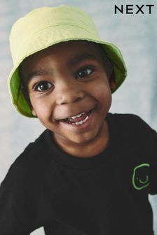 Verde lămâie - Pălărie de pescar din in cu Blend (3 luni - 16 ani) (N66059) | 58 LEI - 91 LEI