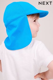 Turquoise Blue Legionnaire Jersey Hat (3mths-10yrs) (N66075) | €9 - €12