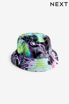 Marble Effect Print Bucket Hat (1-16yrs) (N66093) | $14 - $22