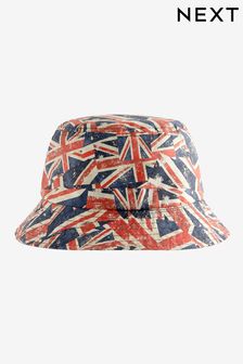 Union Jack Bucket Hat (1-16yrs) (N66096) | $12 - $19