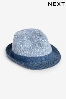 Blue Trilby Hat (1-16yrs) (N66117) | KRW19,200 - KRW27,800