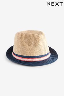 Neutral Fluro Band Trilby Hat (1-16yrs) (N66118) | Kč340 - Kč455