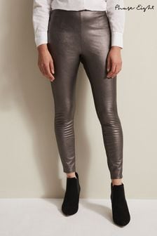 Phase Eight Grey Amina Faux Leather Jeggings (N66165) | 46 €