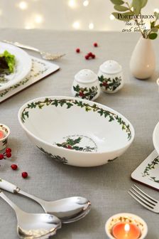 Portmeirion Clear The Holly and the Ivy Oval Nesting Bowl (N66260) | €40