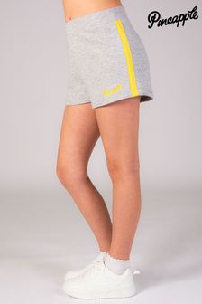 Pineapple Grey Girls Panel Sweat Shorts (N66414) | AED116