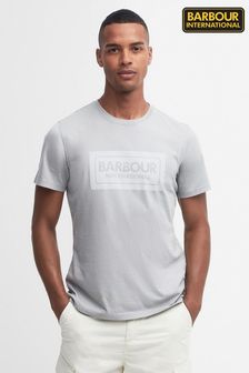 Szary - Barbour® International Grey Sainter T-shirt (N66479) | 220 zł