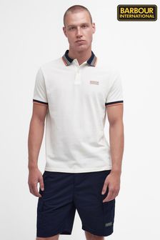 Weiß - Barbour® International Francis Polo-Shirt (N66481) | 84 €