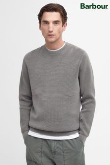 Barbour® Grey Cartington Crew Neck Knitted Jumper (N66538) | €187