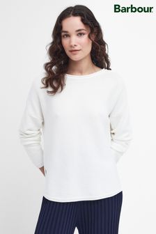 לבן - סוודר סריג של Barbour® דגם Marine (N66578) | ‏376 ‏₪