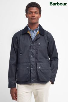 Barbour® Blue Utility Spey Wax Jacket (N66595) | AED1,745