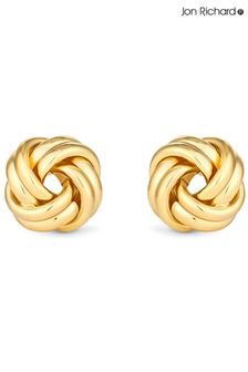 Jon Richard Gold Tone Knot Stud Earrings (N66944) | kr234