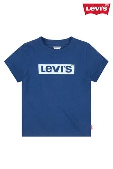 כחול  - חולצת טי גרפית עם שרוול חולצת Levi's® (N66954) | ‏80 ‏₪ - ‏91 ‏₪