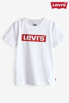 לבן - חולצת טי גרפית עם שרוול חולצת Levi's® (N66974) | ‏80 ‏₪ - ‏91 ‏₪