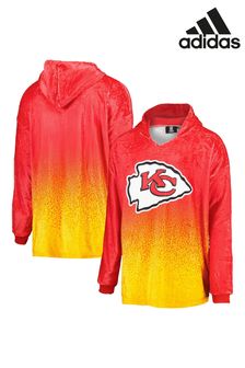 adidas Red NFL Kansas City Chiefs Gradient Fleece Hoodie (N67003) | €64