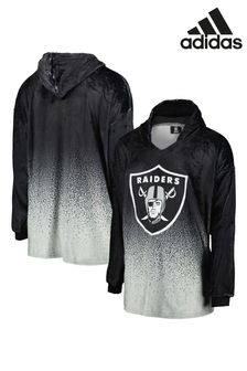 adidas Black NFL Las Vegas Raiders Gradient Fleece Hoodie (N67004) | €51