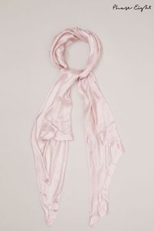 Phase Eight Рожевий атласний шарф (N67042) | 2 231 ₴