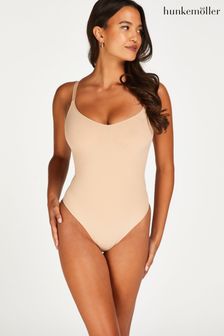 Nude - Hunkemöller Seamless Enhancing High Leg Thong Shapewear Bodysuit (N67049) | €60