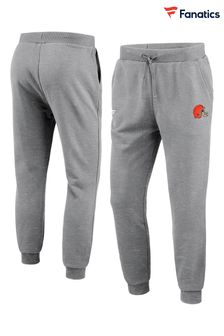 Fanatics Grey Nfl Cleveland Browns Primary Logo Graphic Fleece Joggers (N67089) | ‏251 ‏₪