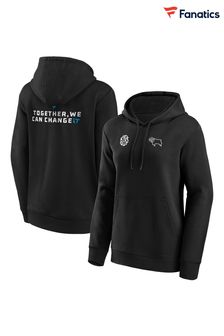 Fanatics Derby County x Kio Graphic Black Hoodie Womens (N67111) | €63