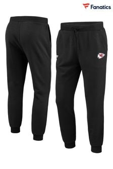 Fanatics NFL Kansas City Chiefs Primary Logo Graphic Fleece Black Joggers (N67119) | 247 QAR