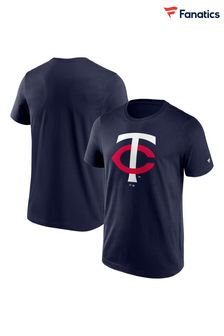 Fanatics Blue MLB Minnesota Twins Primary Logo Graphic T-Shirt (N67267) | ₪ 131