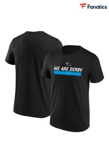 Fanatics Derby County We Are Derby Graphic Black T-Shirt Unisex (N67304) | €34