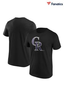 Fanatics MLB Colorado Rockies Primary Logo Graphic Black T-Shirt (N67344) | 166 SAR