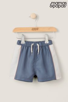 Mamas & Papas Blue Stripe Board Shorts (N67514) | €23
