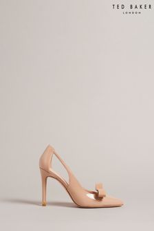 Ted Baker Orliney Patent Bow 100mm Cut Out Detail Courts