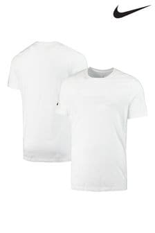 Nike White England Blank T-Shirt Unisex (N68586) | kr510