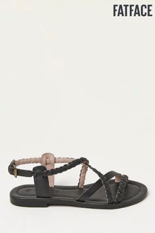 FatFace Daphne Leather Braided Sandals