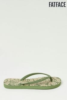 FatFace Green Portloe Flip Flops (N68898) | HK$123