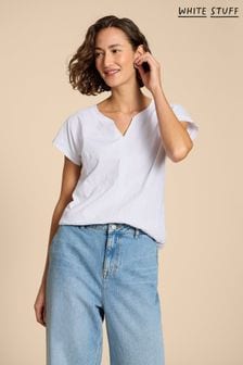 White Stuff Embroidered Nelly T-shirt (N69153) | €49