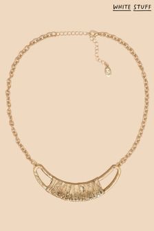 White Stuff Gold Tone Mae Metal Wrap Necklace (N69155) | TRY 842