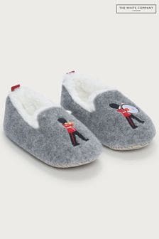 The White Company Grey London Soldier Slipper (N69598) | 153 SAR