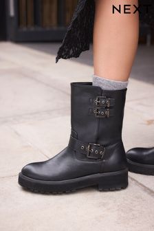 Women s Boots Biker Footwear Next Latvia