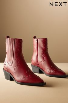Red booties near me sale
